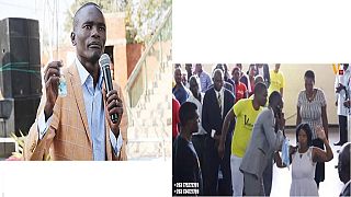 God is a phone call away in Zimbabwe, pastor 'calls' heaven in church